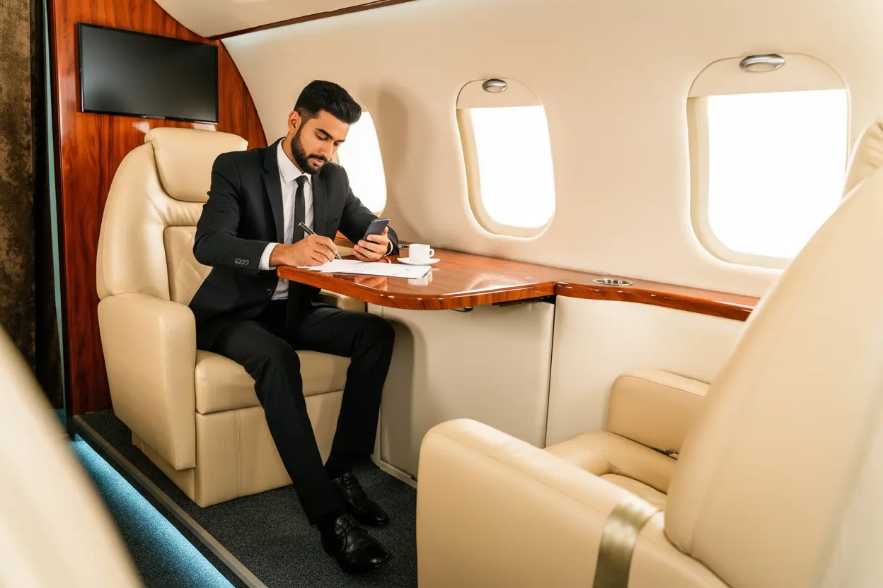 Why Top Executives Choose Private Aviation Over First Class?